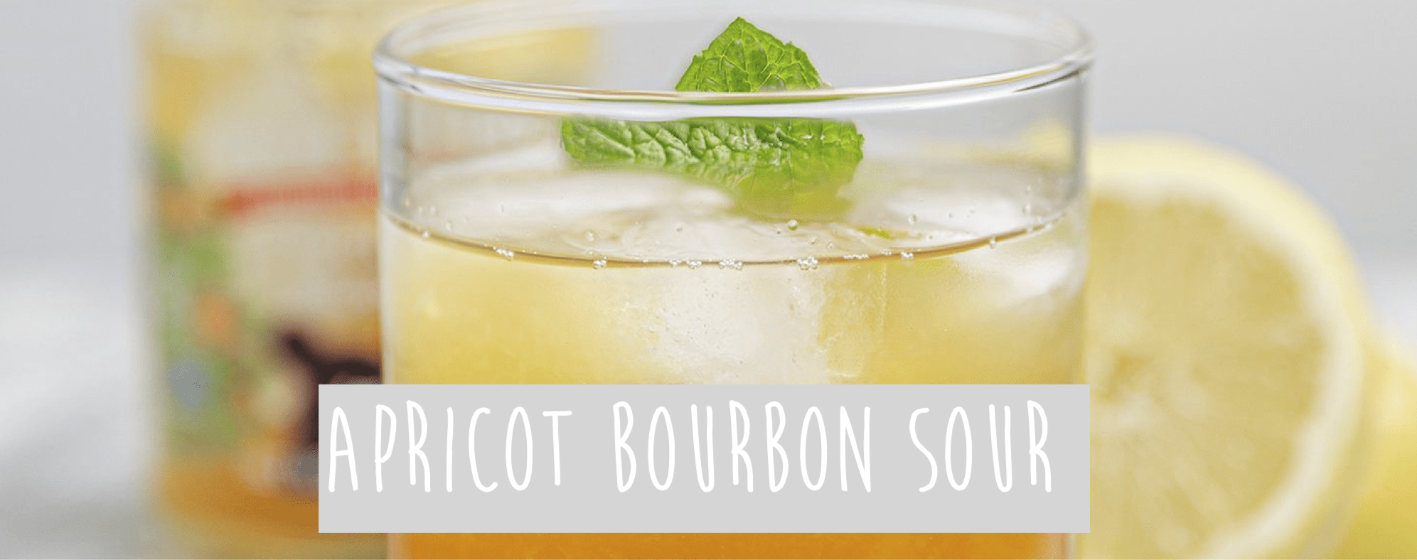 Apricot Bourbon Sour