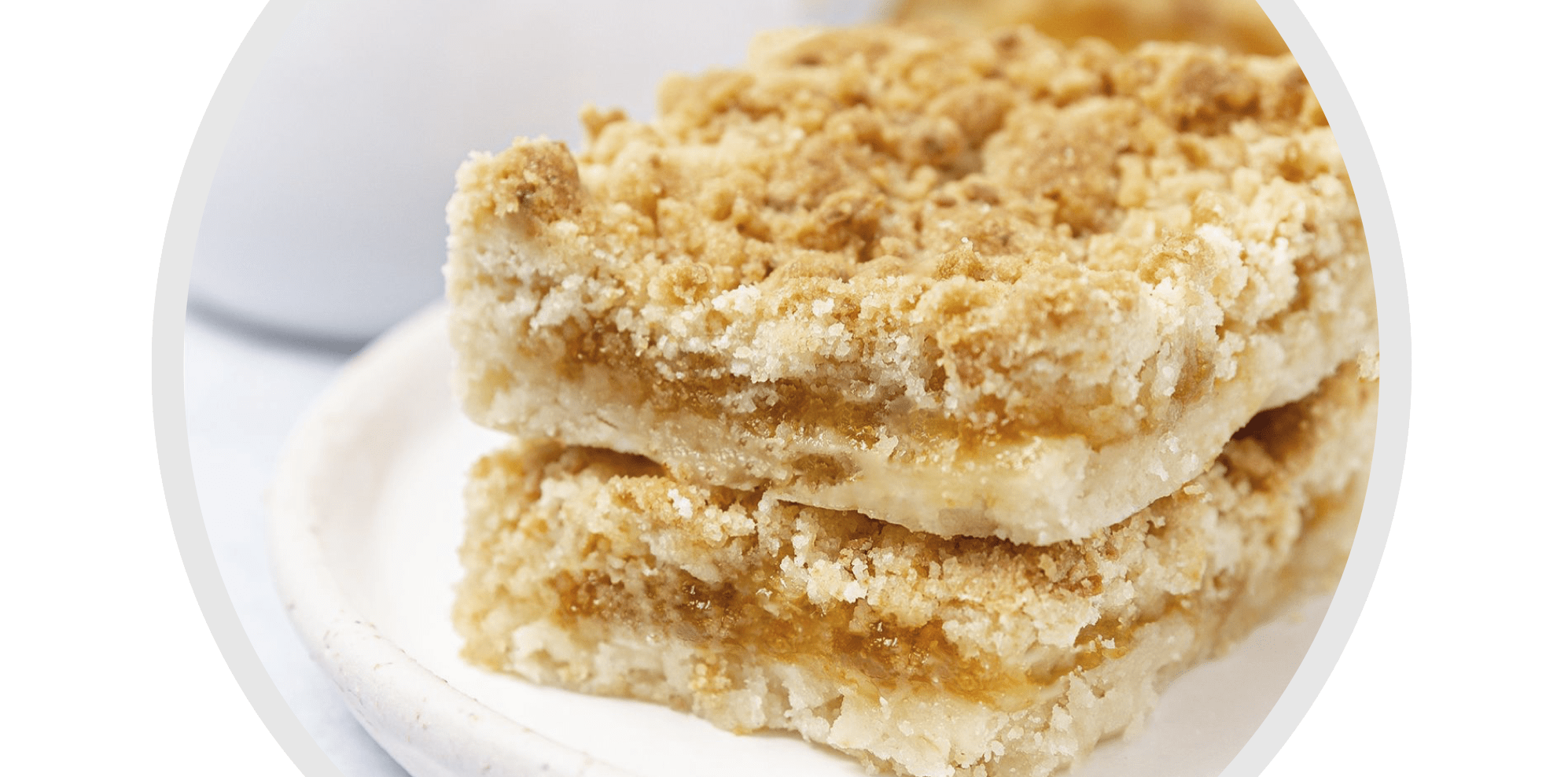 Apricot & Coconut Crumble Squares
