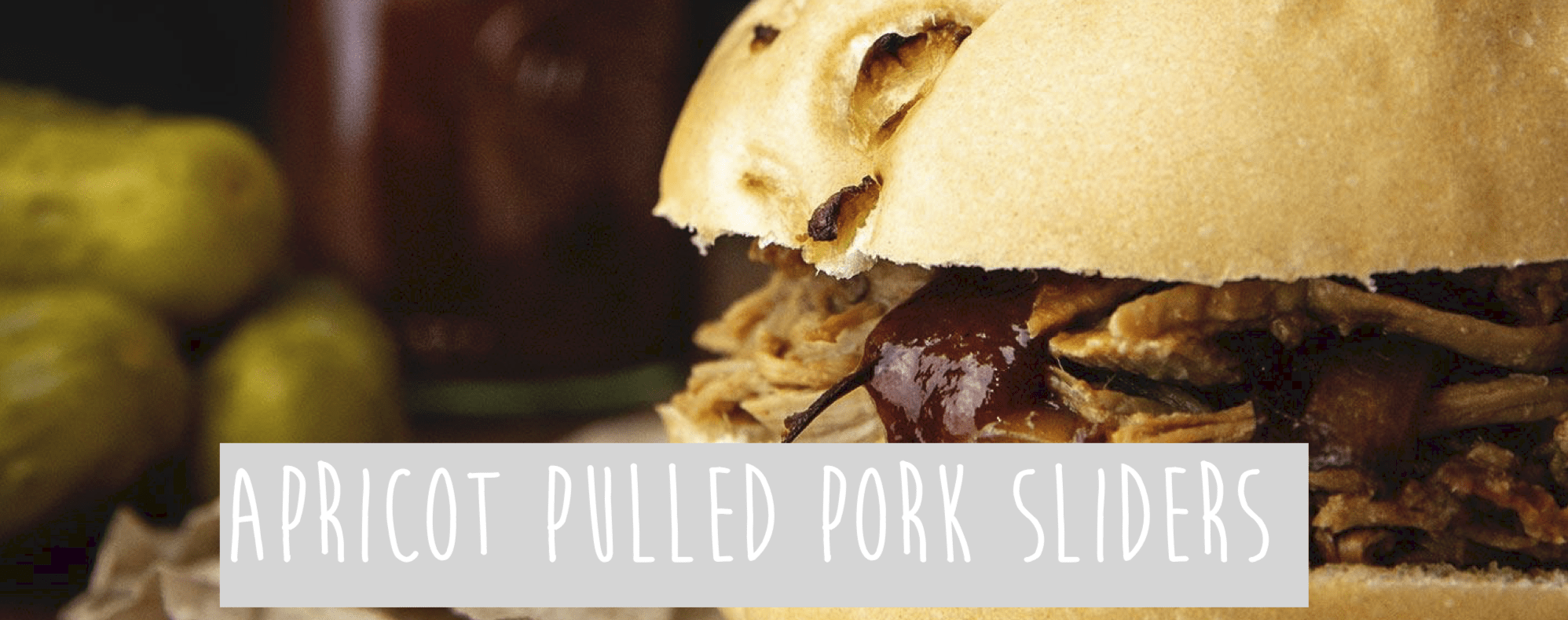 Apricot Pulled Pork Sliders